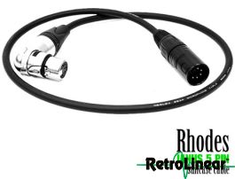 rhodes piano 5pin ケーブル　Western Electric rhodes piano 5pin ケーブル Western Electric（Rhodes Electric