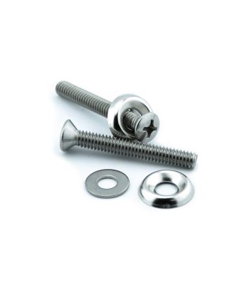 Aluminum key-frame screws